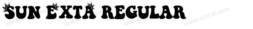 Sun ExtA regular字体转换 Sun ExtA regular字体转换